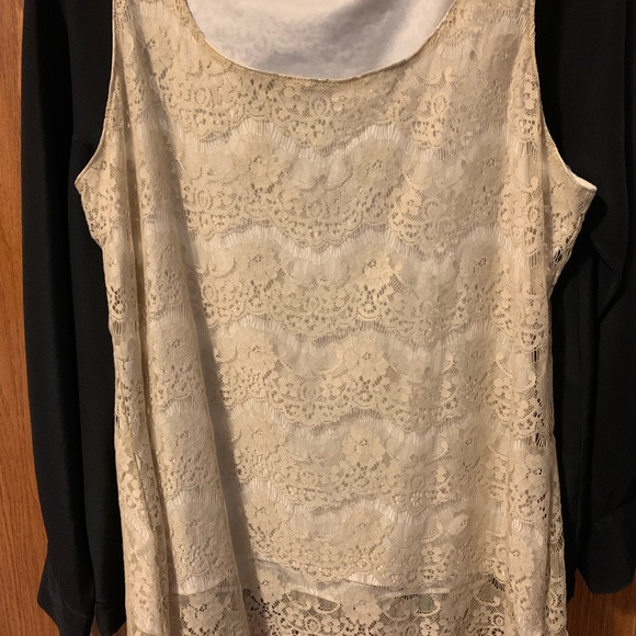 Sleeveless Lace Top - Picture 4 of 4